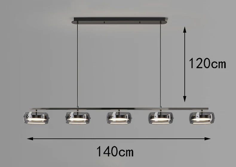 Nordic Home Decor Dining Room Pendant Lamp Lights Indoor Lighting Ceiling Lamp Hanging Light Chandelier Lamps for Living Room