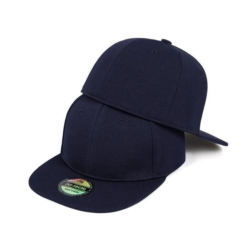 Back Closed Baseball Caps Full Closure Snapback Hats Hip Hop Hat for Men Women58-60cm Dad Hats Cap Kids Adults