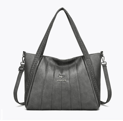 Genuine Brand Leather Women Handbag Luxury Designer Shoulder Crossbody Bags Ladies Purse Messenger Tote Bag Female Commuting Bag