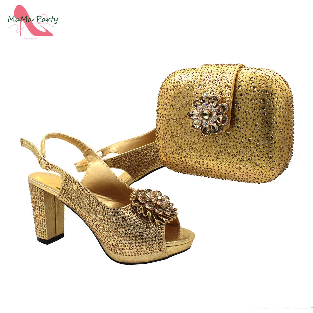 The US Duty Free Wine Color New Coming Italian Women Shoes and Bag Set with Platform Nigerian Lady Pumps for Garden Party