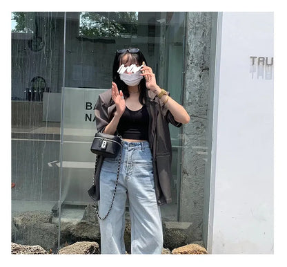 Women Square Handbags 2024 Summer Fashion Chains Crossbody Bags Texture PU Shoulder Bag Elegant Chic Mini Mobile Phone Bags