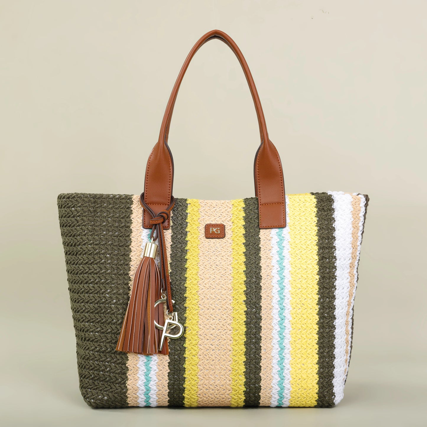 PG 2026 New Niche Luxury Designer Shoulder Crossbody Armpit Bag Ladies Wide Shoulder Strap Large Capacity Bag