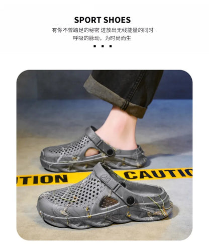 Plus Size 46 47 Summer Sandals for Men and Women Breathable EVA Beach Slippers Men Clogs Men Flip Flops Comfort Men Casual Shoes