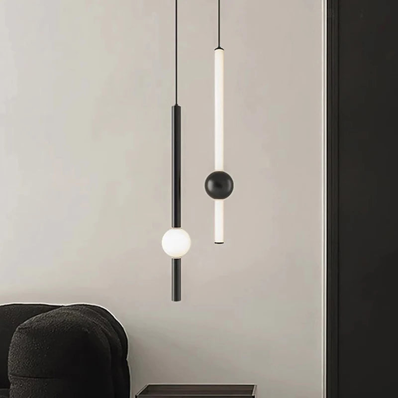1pc Modern Home Decor LED Lights Bedroom Lamp Bedside Pendant Light Lamps LED Chandeliers Hanging Light Indoor Lighting