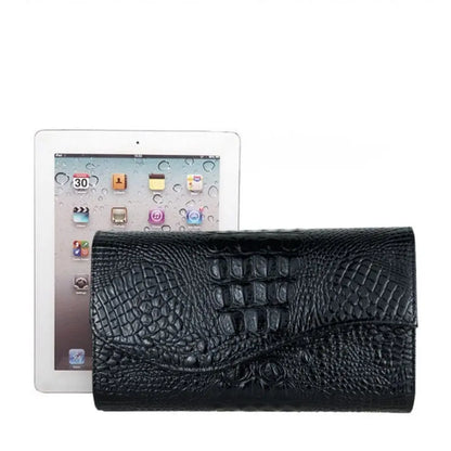 Luxury Crocodile Bags Women Leather Chain Crossbody Bags For Women New Handbags Shoulder Bags Messenger Female Clutch