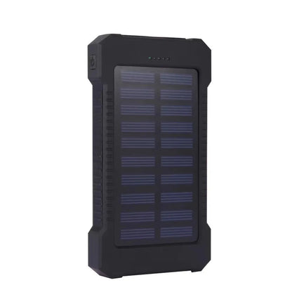 Solar Power Bank 100000mAh Waterproof Portable Solar Panel Charger Powerbank for iPhone16 Samsung Huawei Xiaomi External Battery