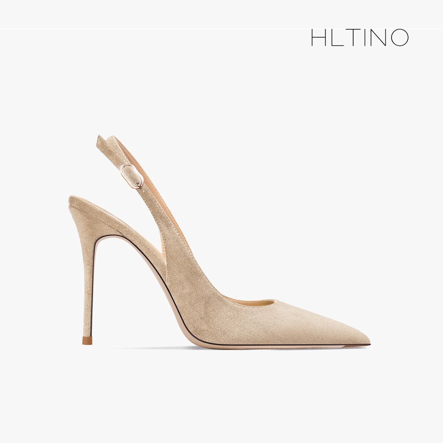 Women's Heeled Sandals New Black Suede Pointed Toe Stiletto Pumps Luxury Gladiator High Heels Elegant Sexy Party Wedding Shoes