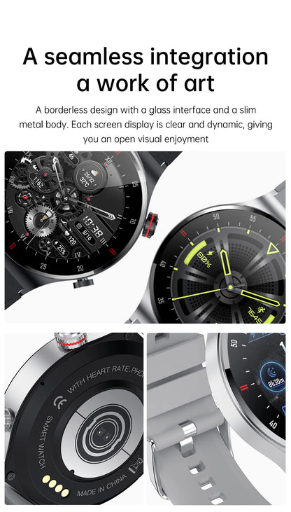 Originl Smart Watches Men NFC Bluetooth Call Fitness Clock Waterproof Sport Watch Wrist Smartwatch for Women Android Phones 2026