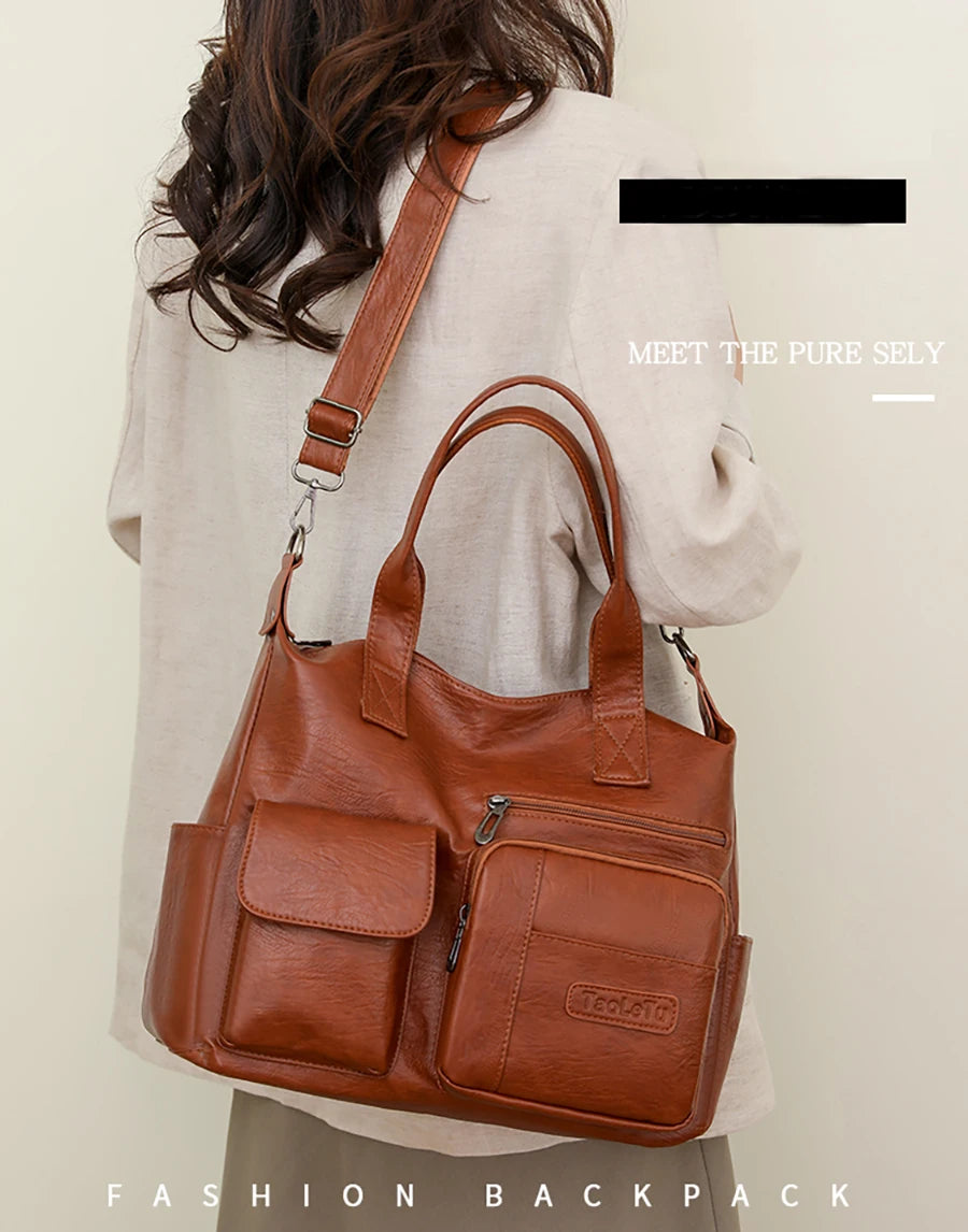 Luxury Designer Handbags Women Purses And Handbags Retro Shoulder Bags High Quality Leather Crossbody Bags for Women 2024 Sac
