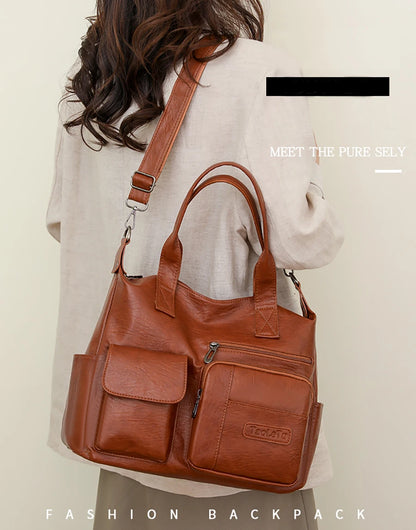 Luxury Designer Handbags Women Purses And Handbags Retro Shoulder Bags High Quality Leather Crossbody Bags for Women 2024 Sac