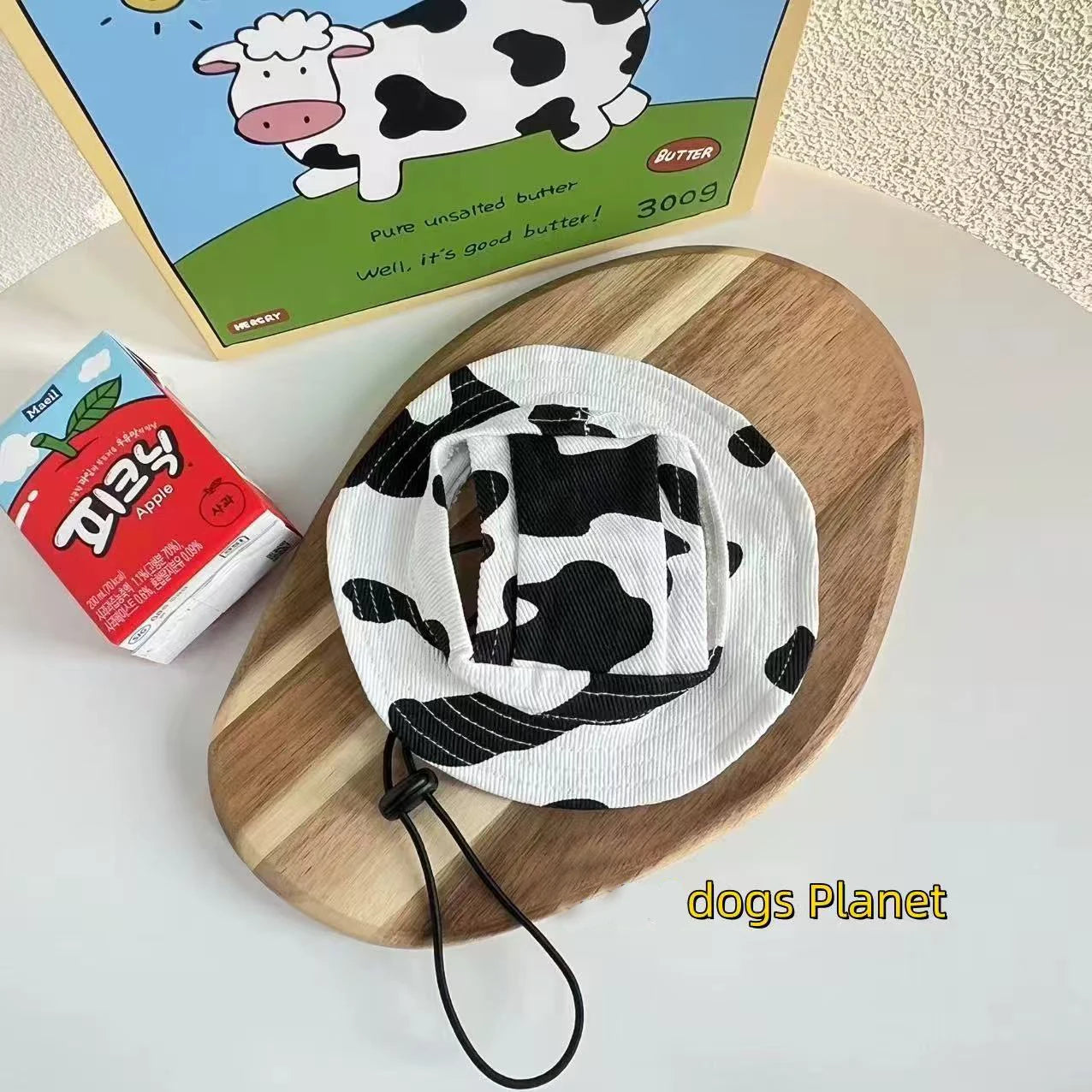 Wiener Dogs Sunscreen Hat Outdoor Hat Ear Holes Adjustable Cap for Badger Dogs Breathable Cool Hat for Small Media Dogs