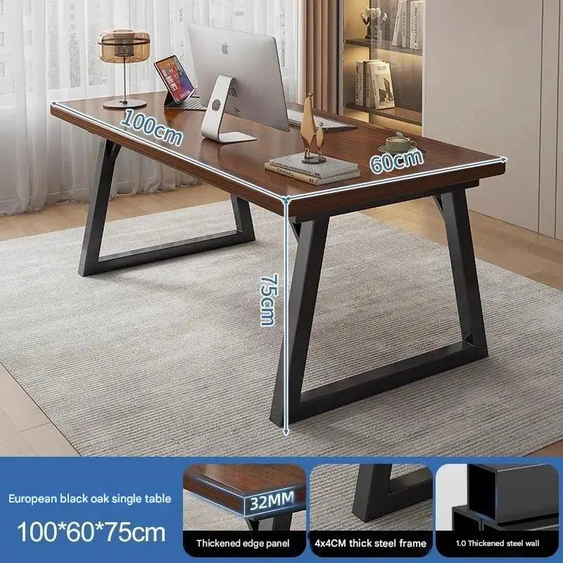 32mm Thickness 100/120/140/160cm Office Computer Desks Study Table Gaming Room Desk Furniture for Home And Office Settings