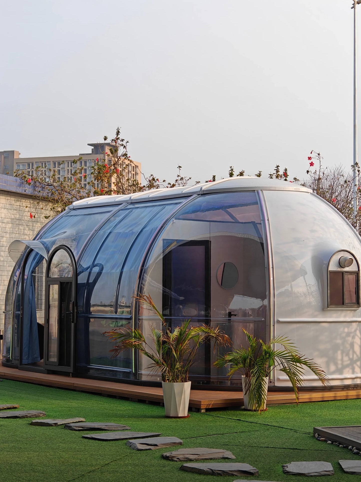 Dome Tent Geodesic Igloo Round Clear House Catering Cabin Hotel Resort Luxury Celebrating Events