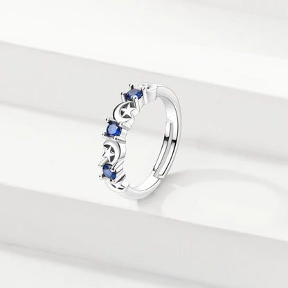 Original 925 Sterling Silver Ring Colorful Diamonds Cubic Zircon Finger Ring For Women Jewelry Wedding Engagement Birthday Gift