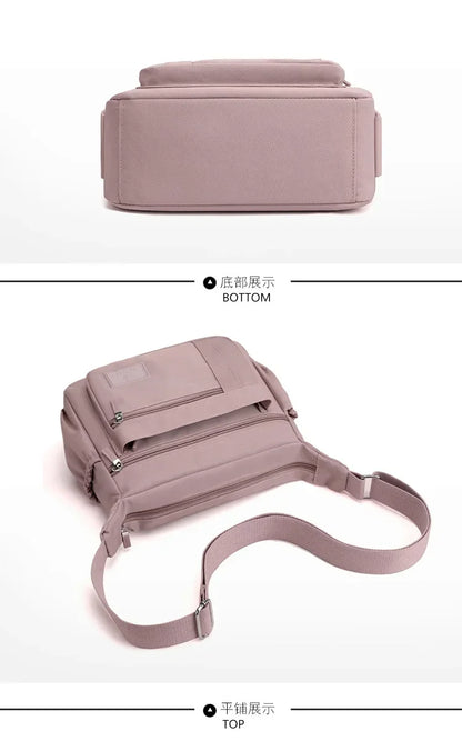 Fashion Shoulder Crossbody Bag for Women Messenger Bags Waterproof Nylon Ladies Handbag Tote Bags for Women Sac A Main Femme