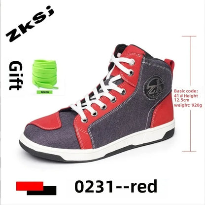 Hot Motorcycle Boots Motos Riders Protective Boots Waterproof Non-slip Motocross Mountain Racing Shoes Casual Shoes