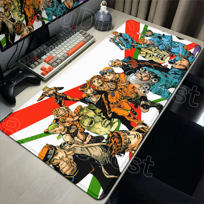 HD J-Jojo B-Bizarre A-Adventure Mouse Pad Gaming 900×400mm Mousepad Xxl Mouse Mat Offices Accessories Keyboard Pad Computer Desk