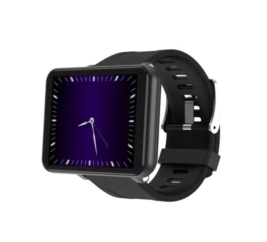 New DM100 4G Smart Watch 2.86" HD Touch Screen MTK6739 Quad Core 32GB+2700mAh Dual Camera GPS Bluetooth Waterproof Smartwatch