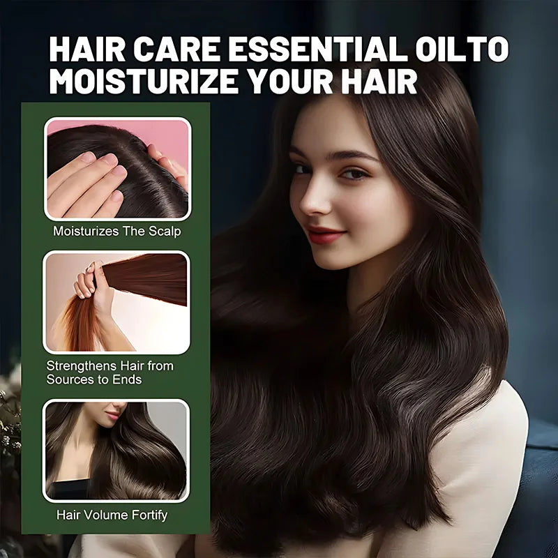 YUITIKUE 100ml Batana Hair Oil is suitable for moisturizing hair, smoothing dry and coarse hair, adding shine and smoothing hair