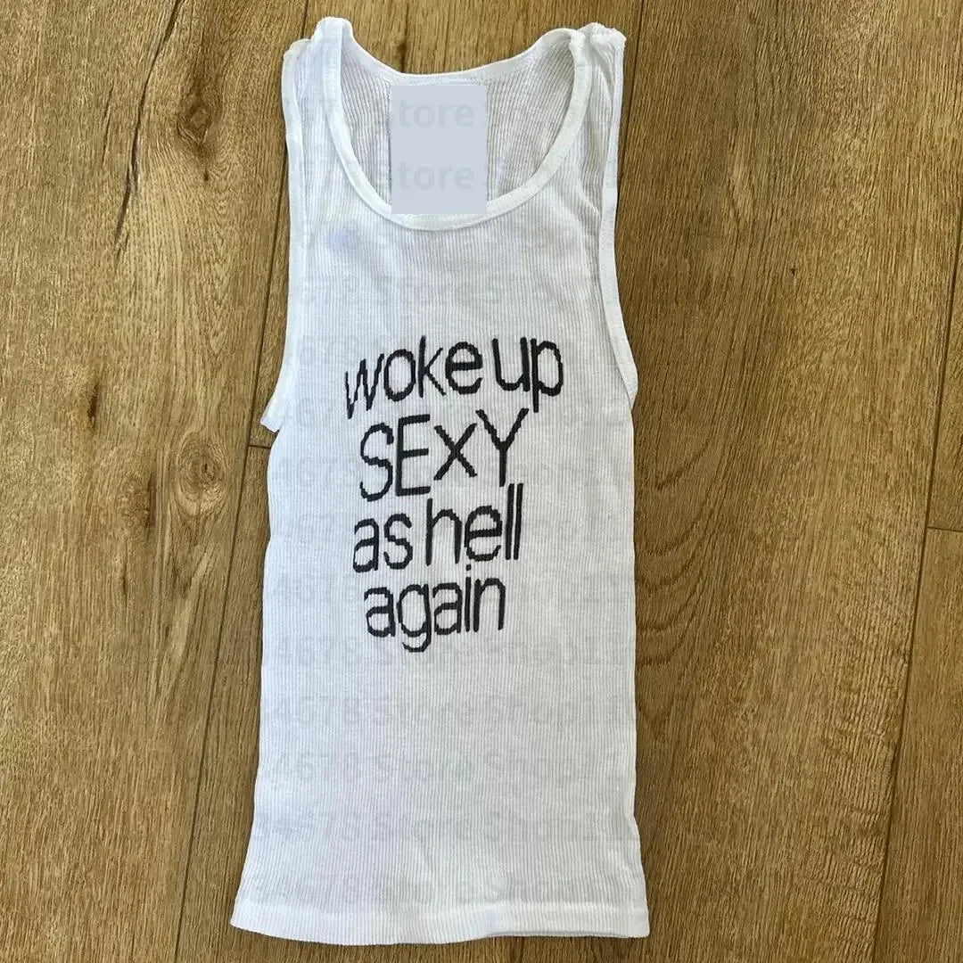 Aesthetic Emo Girls Fashion Sexy Streetwear Y2K Style 2PCS Clothing Womens Punk Gothic 2000s Tops Harajuku sleeveless Crop Tops