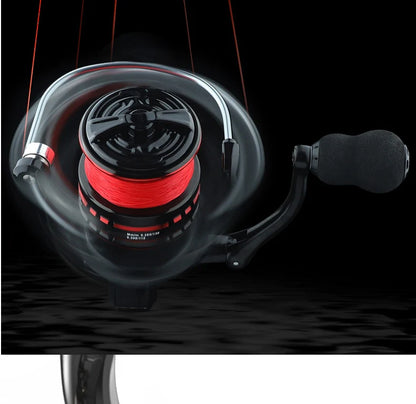 Left/Right Interchangeable Spinning Fishing Reel 5.2:1 Gear Ratio Metal Bearing Fishing Wheel Baitcasting Reel Carp Fishing