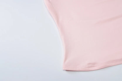 Dulzura Halter Swinging Collar Sleeveless Backless Bodycon Tank Top Solid Sexy Casual Y2K Tops Party Club Street Summer Clothes