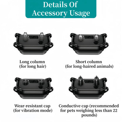 3300FT Electric Dog Training Collar Remote Control Waterproof Pet BehaviorFor 6-120lbs Puppy With Shock Vibration Anti-barking