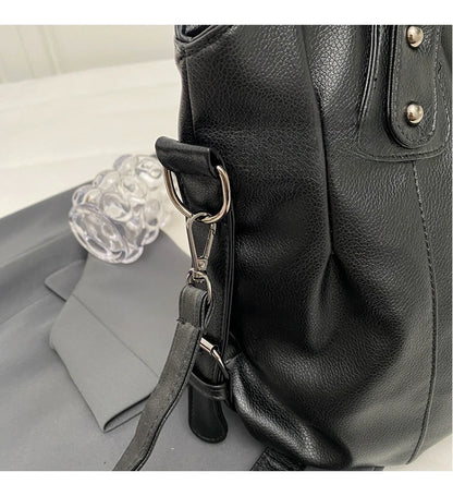 Soft Interior Compartment Shoulder Bags 2026 High Quality Contrasting Colors Bags for Women Fashion Zipper Pu Women's Handbags