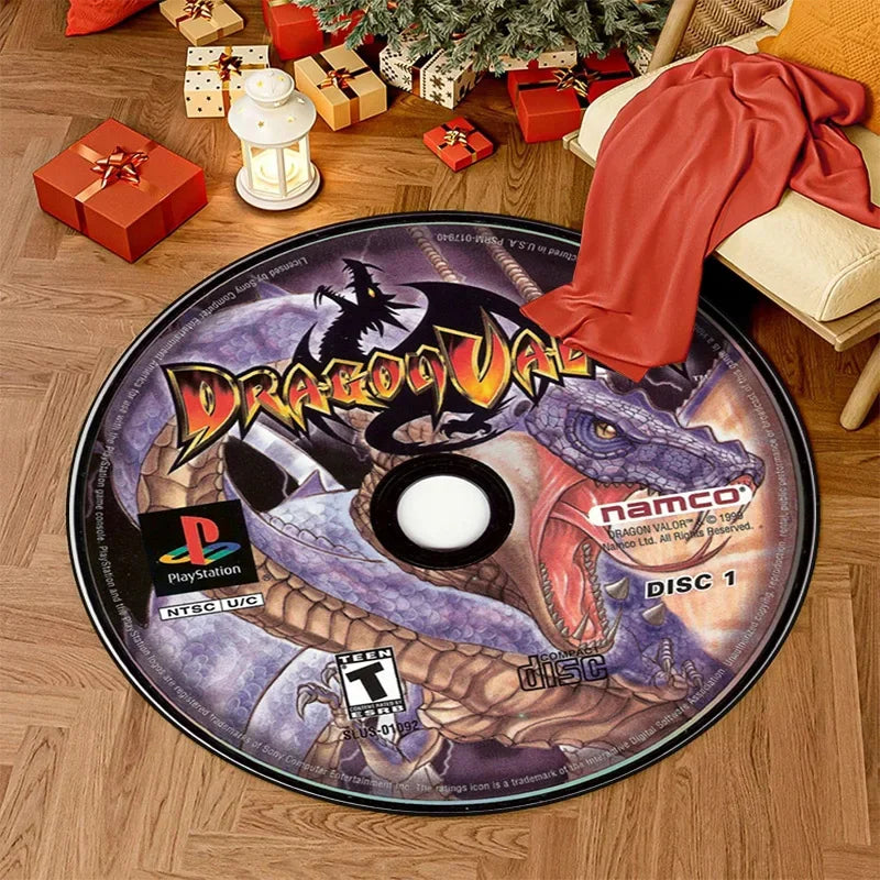 Cartoon Anime Game CD Carpet for Living Room Decor Bedroom Non-slip Rugs Bedside Soft Foot Mats Sofa Floor Mat Leisure Area Rug