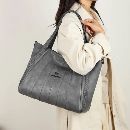 Genuine Brand Leather Women Handbag Luxury Designer Shoulder Crossbody Bags Ladies Purse Messenger Tote Bag Female Commuting Bag