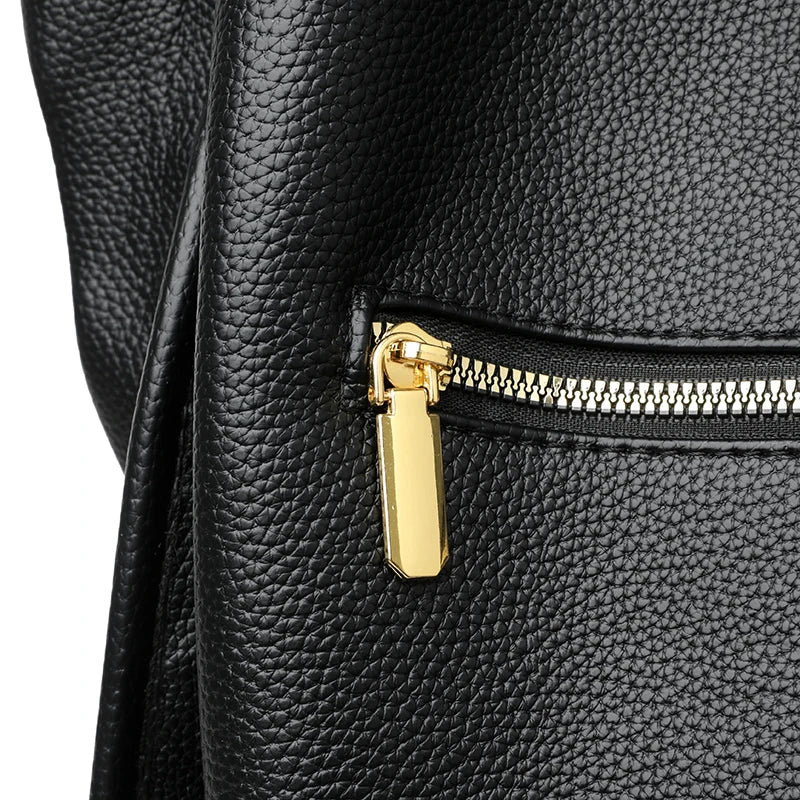 Luxury Soft Leather Handbags Large Capacity Women Shoulder Bags for Women Designer Tote Sac Shopping Crossbody Top Handle Bag