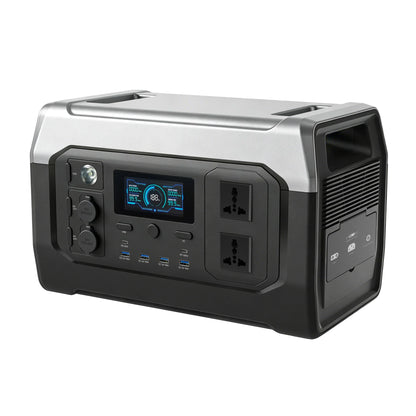 CTOLITY 2400W Power Station With 200W Solar Panel 20.5V USB TYPE-C Portable Power Bank 1024Wh Lifepo4 Battery Charging Station