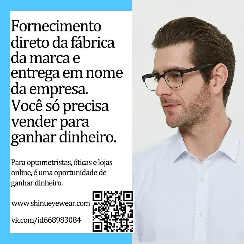 SHINU smart lens reading glasses for man blocking Harmful blue light Release Beneficial blue light EMS TR90 glasses for men