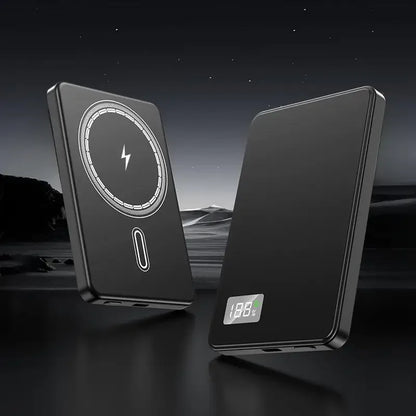 Lenovo Wireless Magnetic 500000mAh Power Bank Fast Charging Portable PD22.5W External Battery for Magsafe for iPhone17 Samsung
