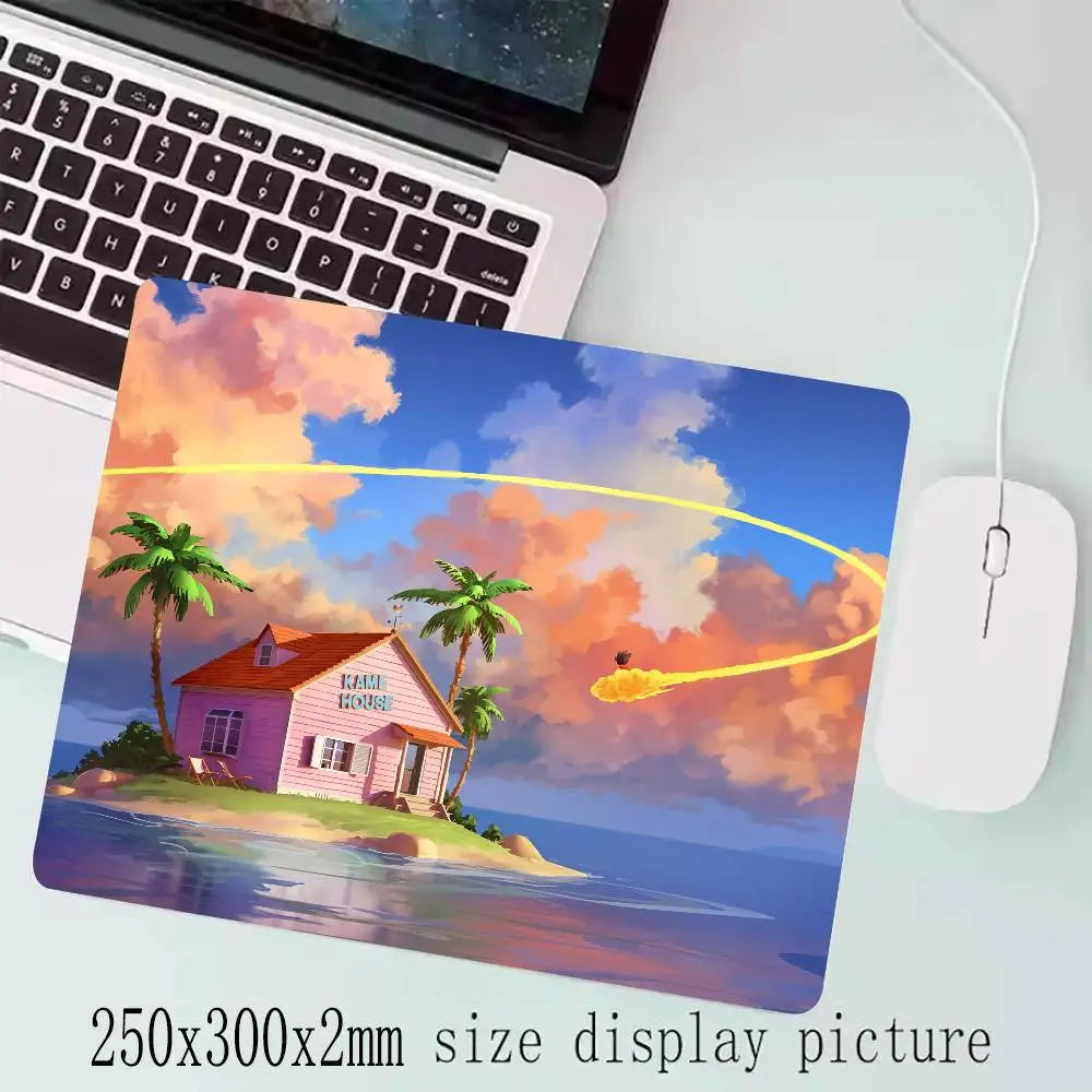 1pc Anime Dragon Ball Goku Small Mouse Pad Gaming Laptop Mousepad Gamer Carpet Keyboard Mat Desk Protector