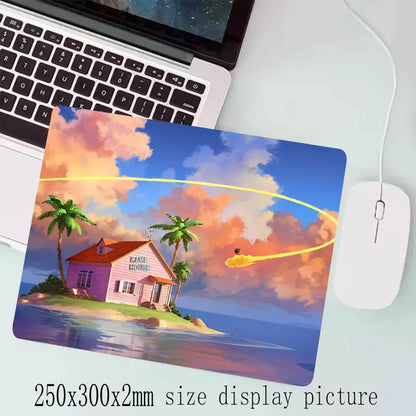 1pc Anime Dragon Ball Goku Small Mouse Pad Gaming Laptop Mousepad Gamer Carpet Keyboard Mat Desk Protector