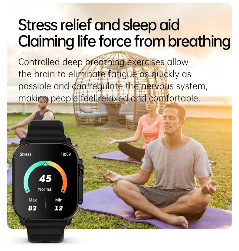 2026 Original T900 Ultra 2 Smart Watch 49mm Men Women Bluetooth Call Music Game Wireless Charging NFC Smartwatch For Android IOS