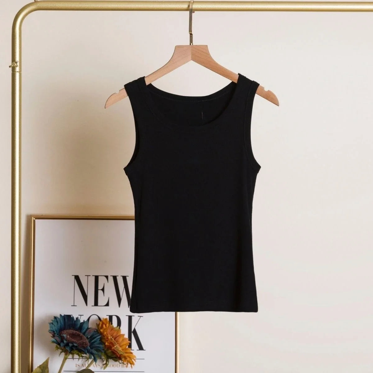 Mary Jane Pickers Tank Top 20 Inch Vest Emo Girls Aesthetic Letter Print Grunge Goth Camisole Top Female Clothing
