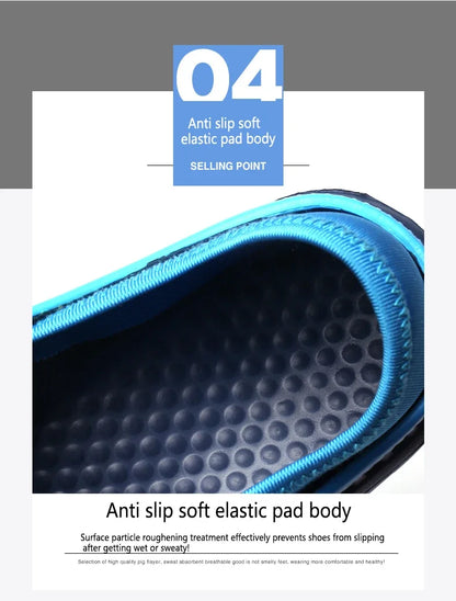 Summer Outdoor Men's Slippers Garden Clogs Male Casual Shoes Fashion Luxury Sandals Comfort Home Soft Slippers 40-47