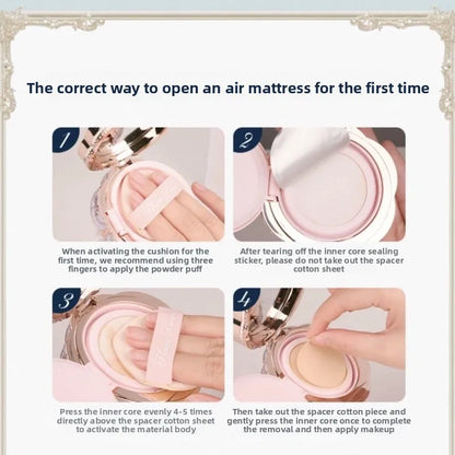 Flower Knows Bunny Garden Collection Cushion CC Cream Face Foundation Concealer Makeup Base Korean Long Lasting Fond De Teint