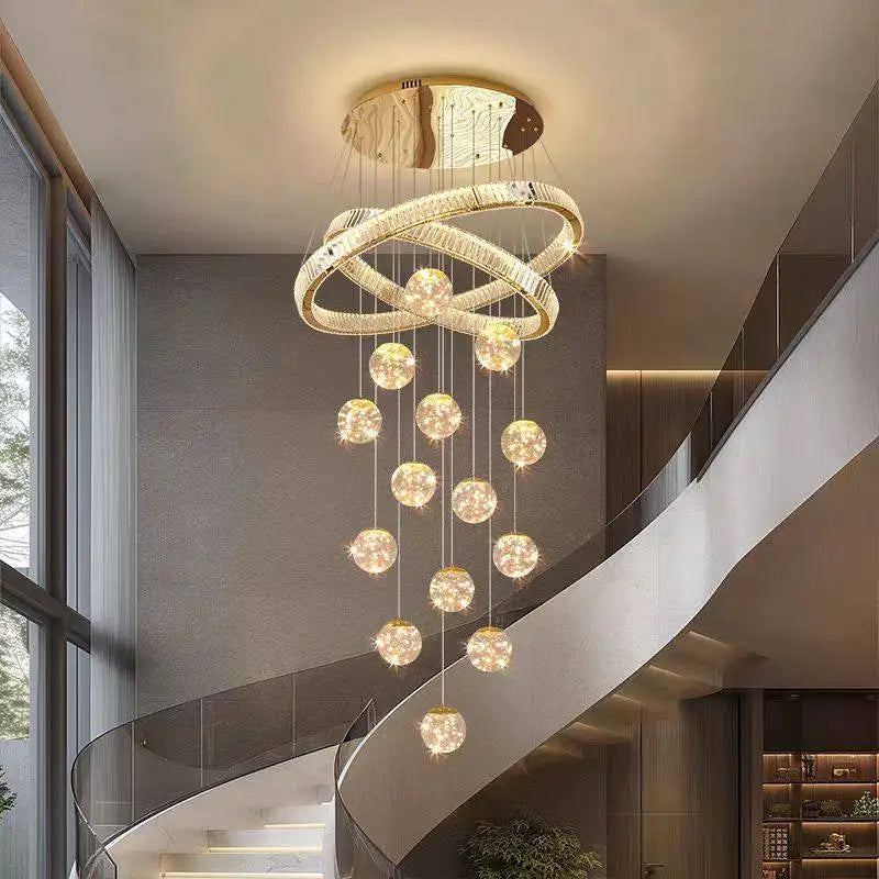 Home decorationPendant lights, luxury crystal living room chandelier, bedroom Pendant lamp, ceiling light, indoor lighting