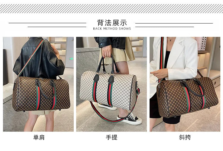 Fashion Popular Women's Travel Bag Trend Brand Casual Shoulder Bag Large Capacity Versatile Gym Bag Designer Luxury Handbag