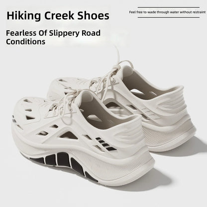 Mens Slippers Summer Outdoor Beach Sandals Garden Shoes Clogs For Men Non Slip Slides Flip Flops Zapatos Hombre Chinelos Masculi