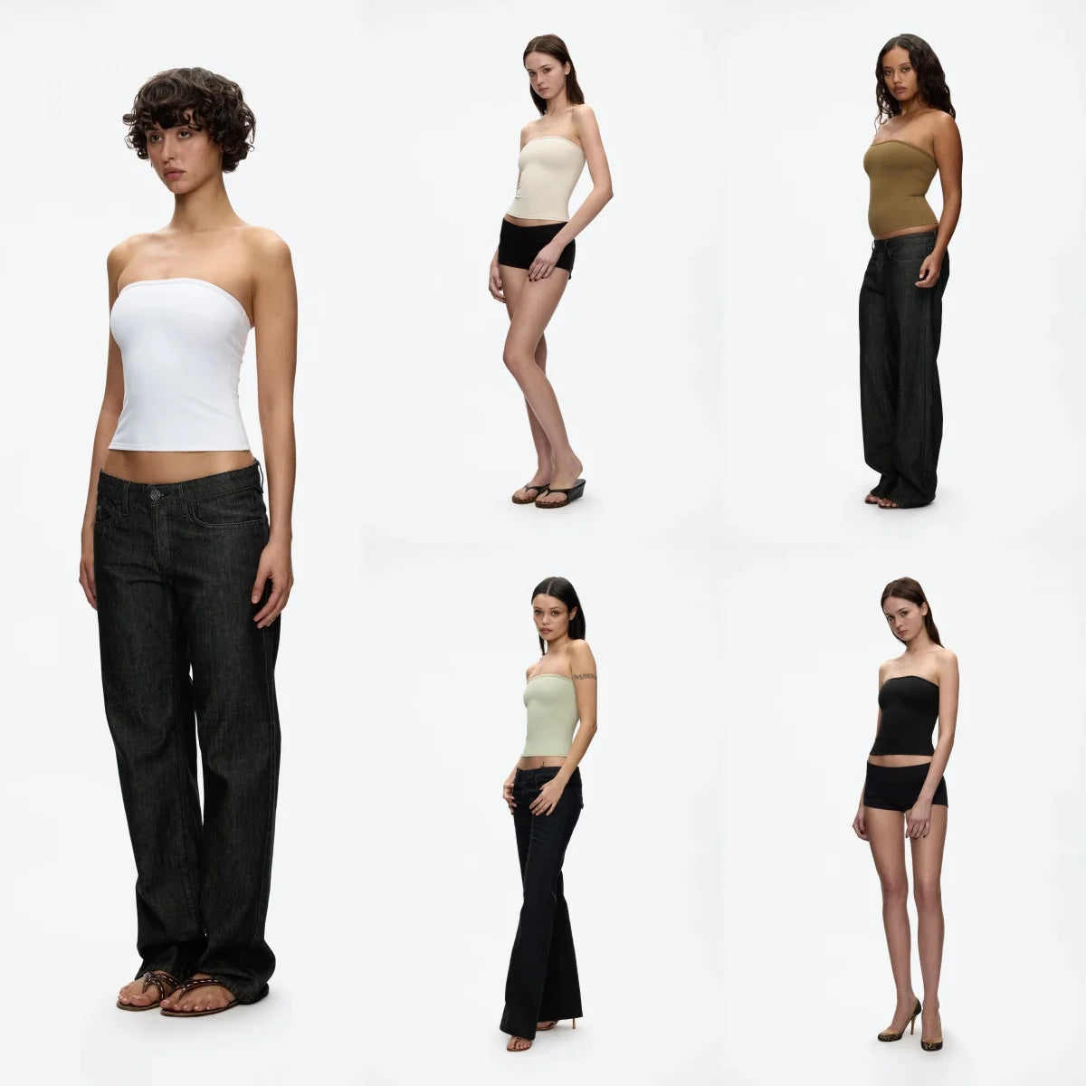 Womens Wide Shoulder Strap Tank Top Racerback Sports Vest High Stretch Slim Fit Basic Camisole Multi Color Casual Workout Wear