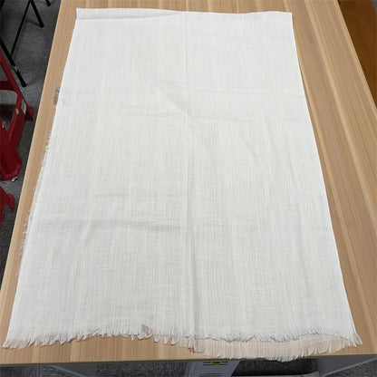 New Long Scarf Women Cotton Scarf Beach Hijab Shawls and Wraps 2026 Luxury Brand Solid Color  Echarpe Designer