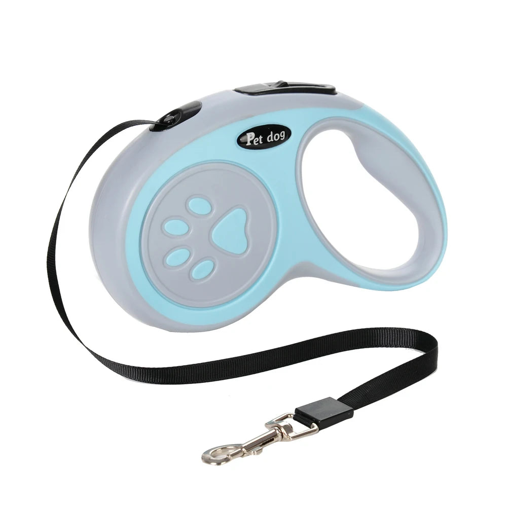 Automatic Retractable Dog Leash 3M/5M Strong Traction Rope with Anti-Slip Handle for Puppy Small Medium Dogs Cat Outdoor Walking