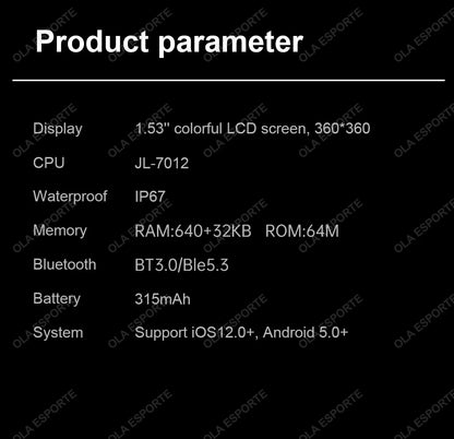 2025 New Smart Watch Men Women GPS 1.36'' AMOLED Touch Screen Smartwatch Heat Rate Monitor BT Call Sport Smart Watches Men Women
