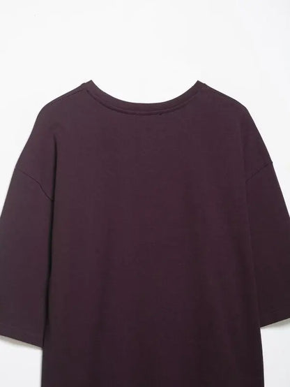 Women's Spring Summer Asymmetric Lace Trim Half Sleeve T-Shirt Back to School Casual Daily Wear Fashion Versatile Top 4 Colors