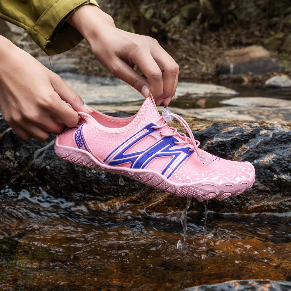 Oiaano Unisex Man Shoes Woman Anti-Non Slip Durable Black Water Barefoot Soft Sole Light Breathable Sport Outdoor Walk Running