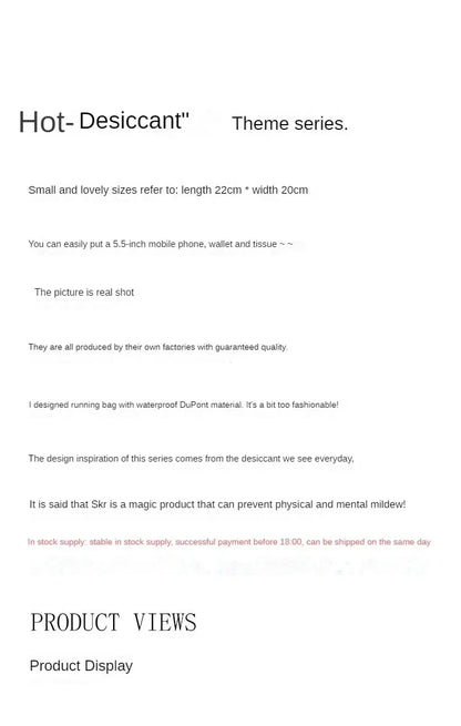2025Women Simulated Desiccant Bag Dupont Paper Shoulder Bags 2024 Fashion Letter White Small Crossbody Bag Chest Bag Purse Phone